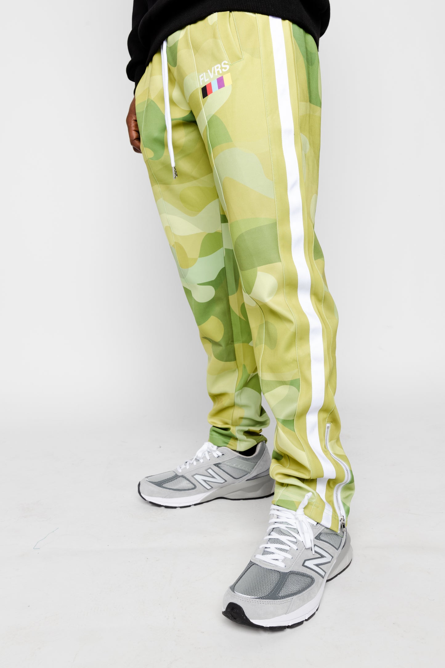 Green Camo Track Pants