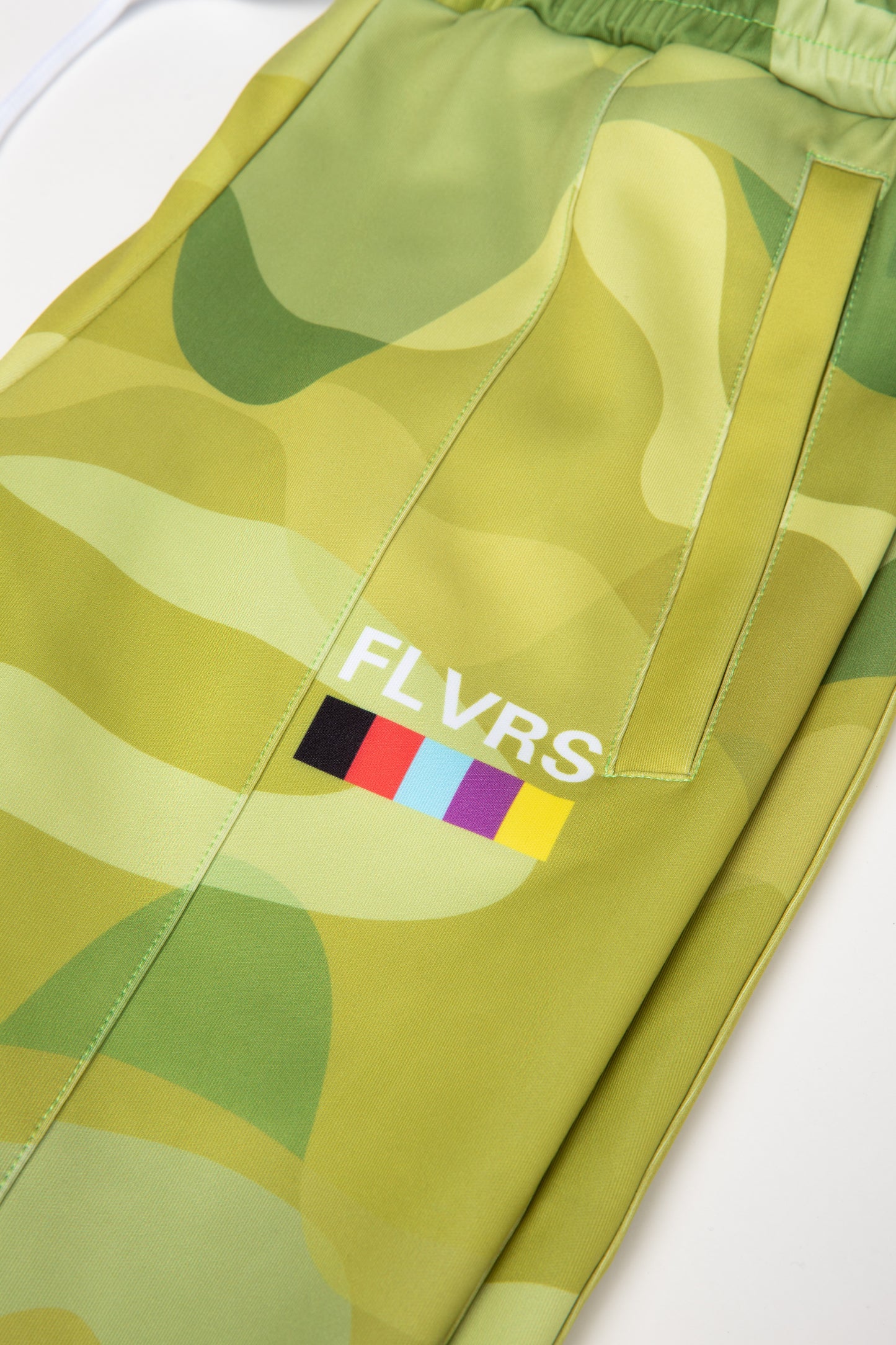 Green Camo Track Pants