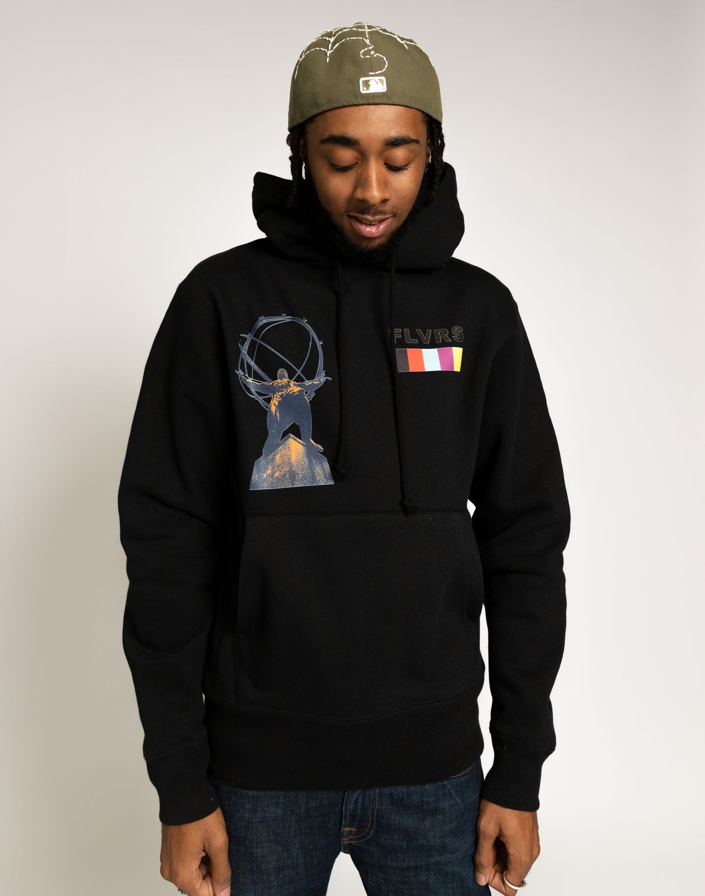 Black Monumental Dreams Hoodies