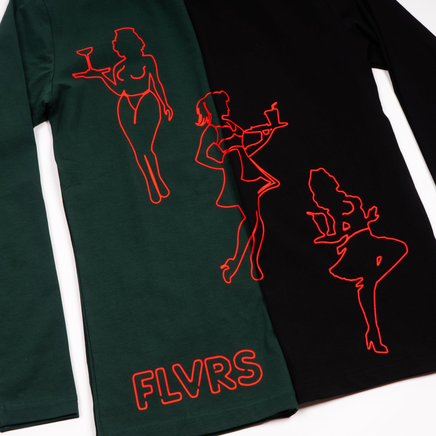 FLVRS Girls Long Sleeve Tee