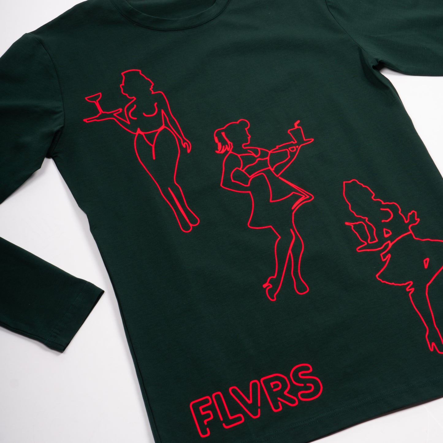 FLVRS Girls Long Sleeve Tee