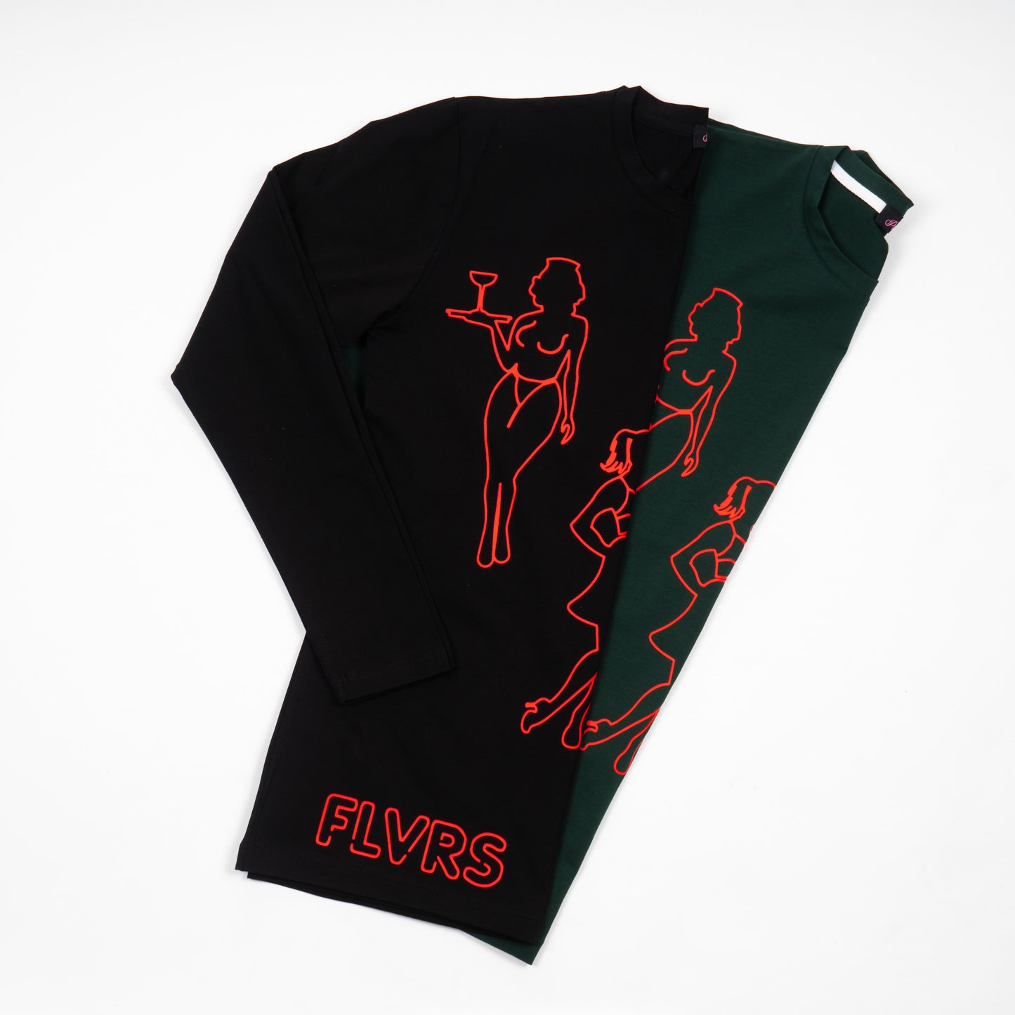 FLVRS Girls Long Sleeve Tee